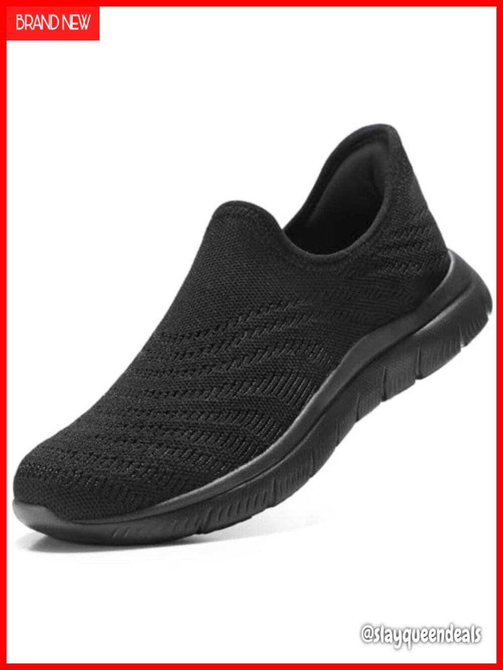Slip On Walking Sneakers Breathable Mesh Comfortable Women's Athletic Shoes